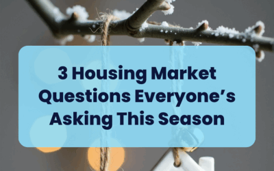 3 Housing Market Questions